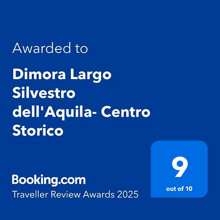 Villa Dimora Largo Silvestro Dell'Aquila- Centro Storico Extérieur photo